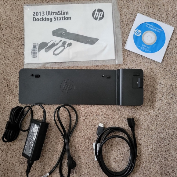 HP Other - HP 2013 UltraSlim Docking Station USB 3.0 New